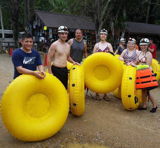 cave tubing tour