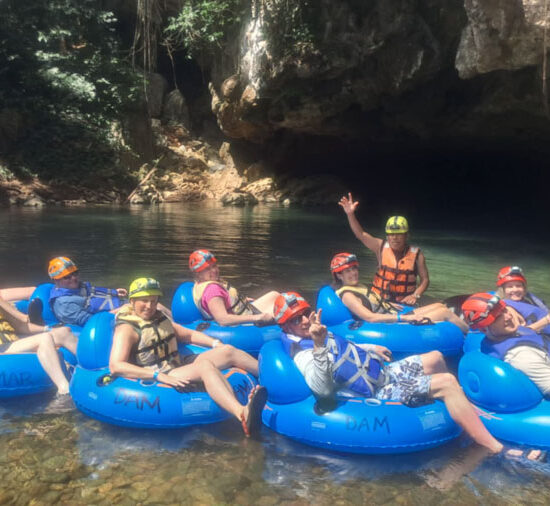 cave tubing tour