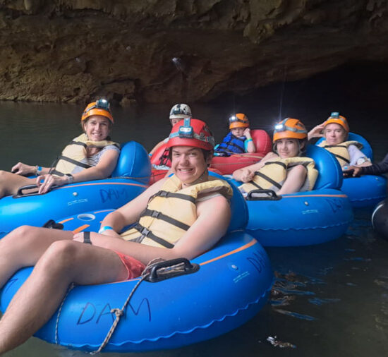 cave tubing tour