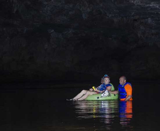 cave tubing tour